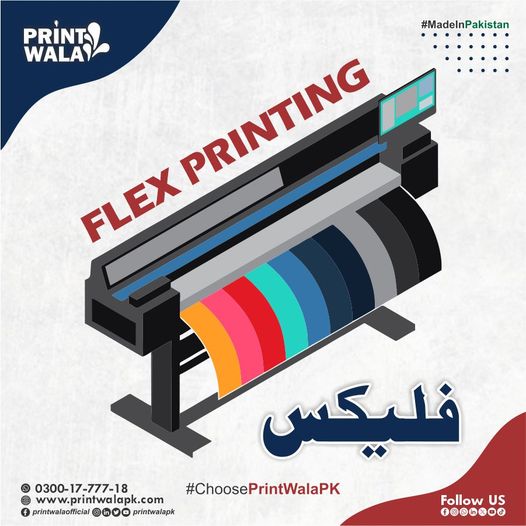 Premium Flex Printing Services in Lahore – PrintWalaPK! 📊