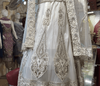 White Nikkah Bridal Dress