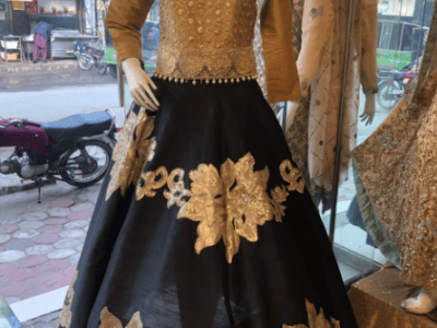 Lehnga Black Flare