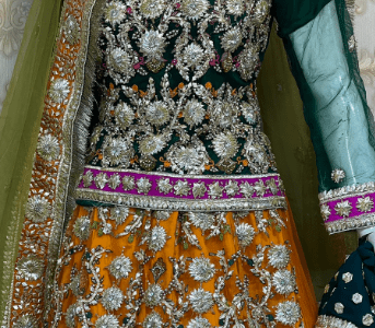 Beautiful Mehndi Lehnga