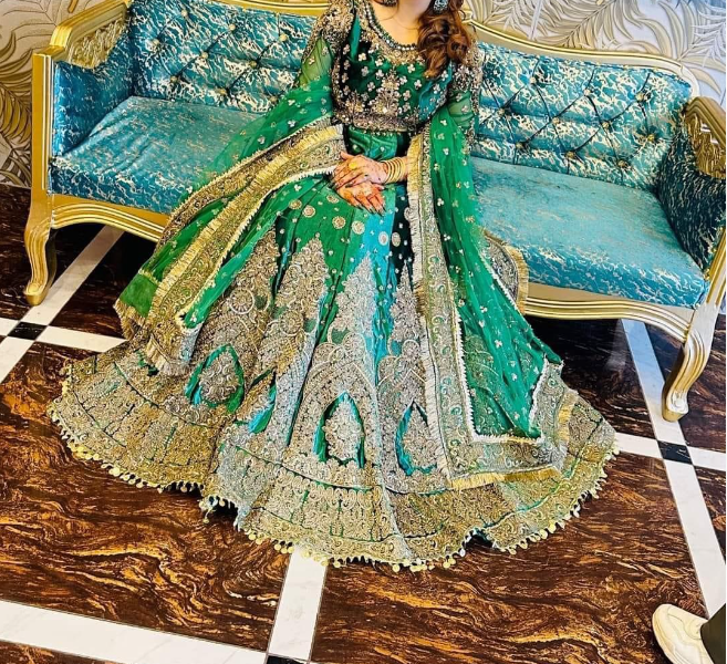 Kashees Mehndi Dress