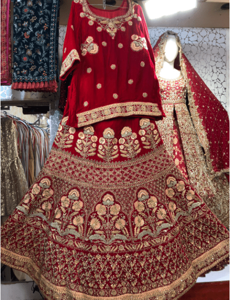 Dimple fashion Bridal Lahnga
