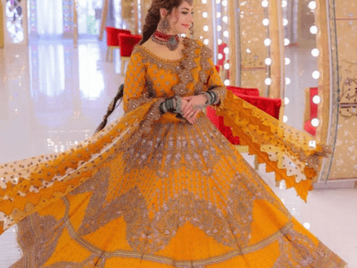 Kashees Mehndi Dress