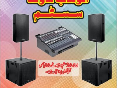 SOUND BOX AND SOUND SYSTEM DJ SYSTEM SPEAKER FOR RENT TRUSS & SPOT LIGHT